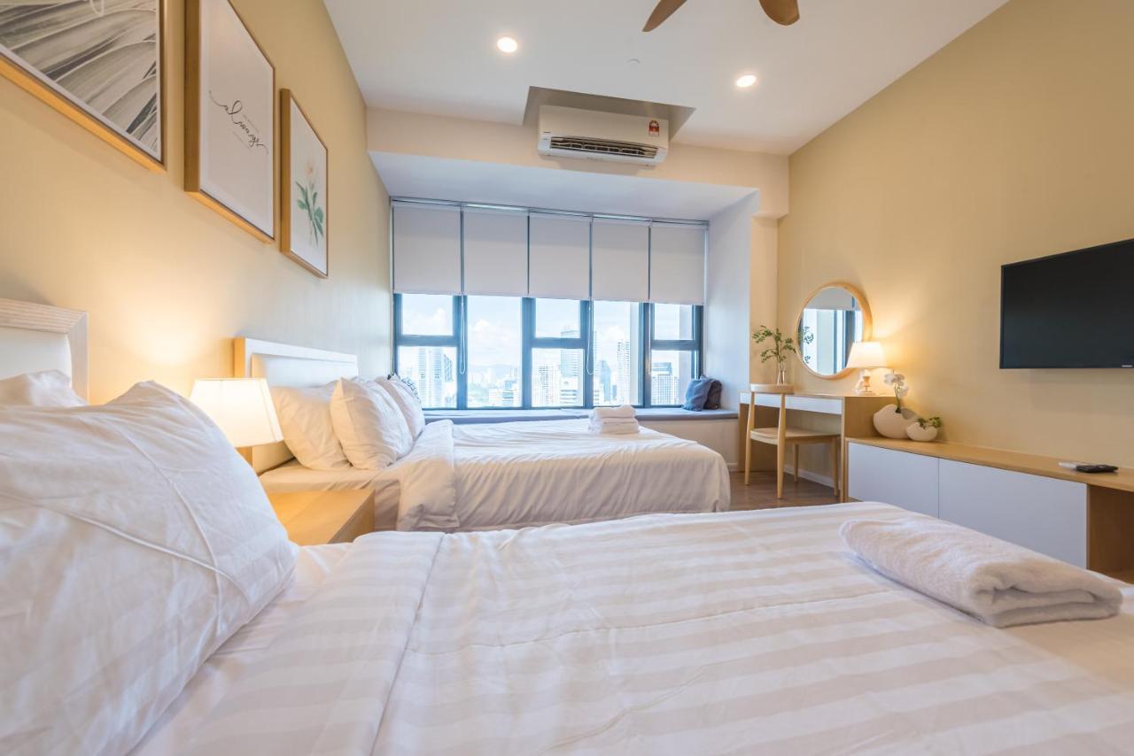 Klcc Towerviewsty5Pax At Ceylonzsuites Kuala Lumpur Buitenkant foto